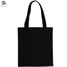 Shopping Bag Canvas Brief Solid Color Single Shoulder Bags Environment-friendly Handbag Reusable Black And White Bag 2024 - buy cheap