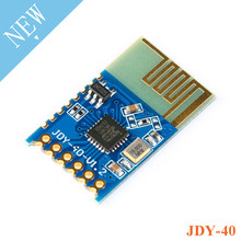JDY-40 2,4G беспроводной последовательный порт трансивер передачи и модуль дистанционного общения IO TTL Diy Электронный для Arduino 2024 - купить недорого