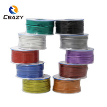 28AWG 40M flexible silicone wire and cable tinned copper wire stranded wire 10 colors to choose from DIY wire connection 2024 - buy cheap