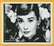 Audrey Hepburn-kit de punto de cruz para personas, lienzo de costura hecho a mano, bordado, manualidades, 18CT, 14ct, 11CT 2024 - compra barato