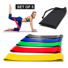 5PCS/set Yoga Resistance Bands Loop Training Workout Flexbands Elastic Bands For Fitness Stretching Home Exercise Equipment 2024 - buy cheap