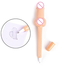 Anti Stress Funny Squeeze Huge Penis Ballpoint Pen Durable Office Writing Stationery 2024 - buy cheap