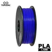 TOPZEAL Fluo Blue 3D Printer PLA Filament 1.75mm 1KG for 3D Natural Materials 3D Printer Supplies 2024 - buy cheap