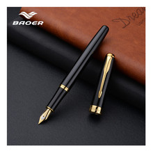 Baoer 388 Fountain Pen Ink High Quality Calligraphy pen pluma Metal Feather Dolma Kalem Plumas Estilograficas Alta Calidad Mont 2024 - buy cheap