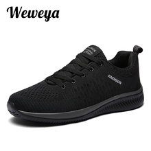 Weweya New White Sneakers Men Lace Up Casual Vulcanize Shoes Low Top Flat Shoes Mesh Flats Canvas Shoes Cheap Walking Footwear 2024 - buy cheap