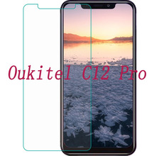 Smartphones Vidro Temperado para Oukitel C12 Pro C12PRO 9 H Explosion-proof Película Protetora capa Protetor de Tela do telefone 2024 - compre barato