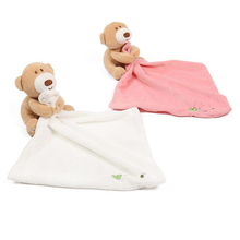 1pc Baby Infant Animal Soothe Appease Towel Soft Plush Comforting Toy Towel Appeasing Towel Soothing Towel Baby Plush Toys 2024 - buy cheap