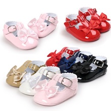 Zapatos de PU para bebés y niñas, zapatos de cuna ostentosos para recién nacidos, para primavera y otoño, TS140 2024 - compra barato