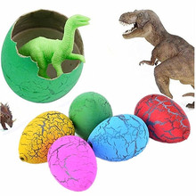 10 unids/lote juguetes novedosos mordaza para niños, juguetes para incubar, huevos de dinosaurio para niños, juguetes educativos, regalos 2024 - compra barato