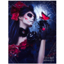 5D Diamond Embroidery "Day of the Dead" DIY Diamond Painting cross stitch Full Square/Round Mosaic Drill Halloween gift YG473 2024 - buy cheap