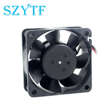 SZYTF 60*60*25mm 60cm 60mm 2-wire D06T-12TS2 6025 12V 0.25A double ball bearing cooling fan 2024 - buy cheap