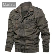 Maxulla Mens Denim Jacket Mens Trendy Fashion Streetwear Ripped Denim Jacket Male Retro Cowboy Jeans Bomber Jackets Clothing 2024 - buy cheap