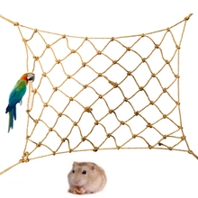 Papagaio pássaro gaiola brinquedo jogo pendurado corda escalada net balanço escada periquito hamster arara jogar ginásio brinquedos pequeno brinquedo do animal de estimação 2024 - compre barato