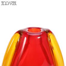 Glass Flower Vase decoration home Glass Floor Vase for wedding decoration Sculpture Gifts Art Glass nordic decoration home 2024 - buy cheap