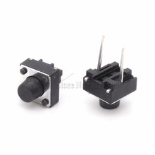 20Pcs Tactile Switch Momentary Tact 6x6x6 6*6*6mm Middle pin 2pins 2024 - buy cheap