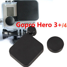 Аксессуары для Gopro, Защитная крышка для объектива камеры, чехол для Go Pro, чехол, сменный комплект для GoPro HD Hero 3 + 4 2024 - купить недорого
