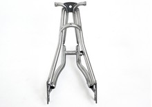 Titanium Rear Triangle fit Brompton bike 135mm width and front fork for disc break width 100mm 2024 - buy cheap