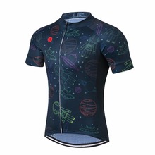 Camisa masculina de manga curta para ciclismo, camisa de malha respirável para homens, roupa de ciclismo de verão, tops de malha, 2020 2024 - compre barato