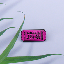 Эмаль Loner's social club 2024 - купить недорого