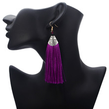 Fooderwerk Jewelry European And American Fashion Bohemian Style Jewelry Long Retro Tassel Women Earrings 2024 - buy cheap