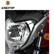 ZSDTRP High quanlity Universal racing Motorcycle Headlight With Bulb and Bracket case for yamaha FZ16  and other Headlamp 2024 - buy cheap