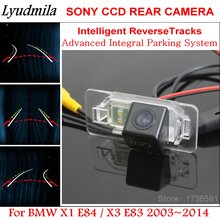 LYUDMILA Car Trajectory Camera FOR BMW X1 E84 / X3 E83 Vehicle Reverse Rear View Camera with Intelligent Dynamic Parking Line 2024 - buy cheap