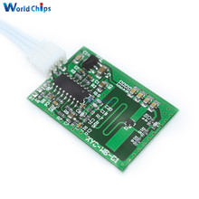 Sensor de micro-ondas com led, módulo de detecção de movimento, 4-8m, controle doméstico 2024 - compre barato