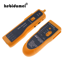 Kebidumei телефонная проволока трекер Тонер-трассировщик Ethernet LAN Сетевой кабель тестер детектор линия Finder AUA168 RJ11 RJ45 Cat5 Cat6 2024 - купить недорого