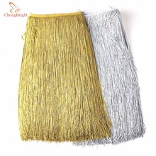 Beautiful 5Yards Gold Fringe Trim Tassel Fringe Trimming Latin Dress Curtain Home Accessories 20-100CM Wide Lace Ribbon Tassel 2024 - buy cheap