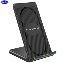 Desk  Charging Station Wireless Charger  Cooling Fan 10W Fast Charge Phone Holder for Iphone11pro 11 XS XR 2024 - buy cheap