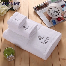 AHSNME super soft and thick 100% cotton towel Large bath towel face towel Hand towel constellation motif Leo Custom LOGO 2024 - buy cheap