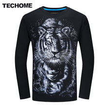 Camiseta masculina plus size 6xl 3d, algodão, estampa de tigre branco, manga solta, camiseta de algodão para homens, hip hop, camisetas, roupa de marca 2024 - compre barato