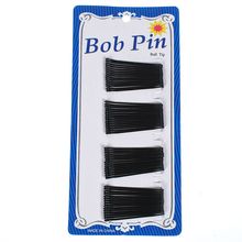 60Pcs/set Pro Hair Clips 4cm Black Pins Curly Wavy Grips Hairstyle Hairpin Hair Hairdressing Styling DIY Tools Hair Pin 2024 - buy cheap