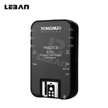 Yongnuo-disparador fotográfico yn622c ii atualizado, transceptor único hss, sincronização com velocidade de h para canon 2024 - compre barato