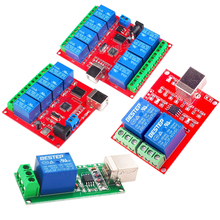 1 2 4 8 Channel 5V/12V USB Relay Control Switch Programmable Computer Control For Smart Home 2024 - buy cheap