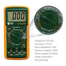 LCD Digital Multimeter Voltmeter Ammeter Ohmmeter multi tester Diode Continuity multimetro digital electric multimetre digitale 2024 - buy cheap