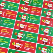 24PCS/LOT.Merry Christmas paper stickers Bake sealing label Kids diy toys Xmas gifts Wall door decorative stickers DIY cards OEM 2024 - buy cheap