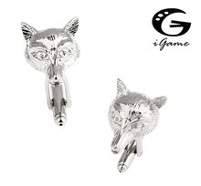 Gemelos de zorro iGame, Color plateado, diseño de Animal de cobre, el mejor regalo para hombres, envío gratis 2024 - compra barato