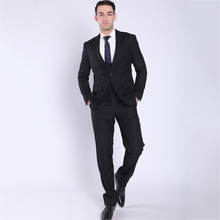 TOTURN Suits Men Jacket Pant Vest Luxury Wedding Banquet Suit Fashion Man Costume Homme Plaid Blazer Three Piece Dress Suit 2024 - buy cheap