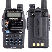 Baofeng-rádio de comunicação uv5ra, walkie talkie bidirecional, vhf/uhf, 2020-136/174-400 hz, vox cb, rádio fm, transceptor, 2 peças 2024 - compre barato