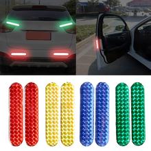 Car Reflective Warning Tape Sticker for dacia lodgy chevrolet corsa rapid nissan primera hyundai accent  forester 2024 - buy cheap