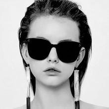 VWKTUUN-gafas de sol de estilo ojo de gato para mujer, anteojos de sol femeninos de estilo Retro, elegantes, negros, de gran tamaño, con UV400 2024 - compra barato