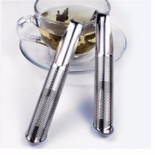 1pc Stainless Steel Tea Infuser Creative Pipe Design Strainer for Mug Fancy Filter Metal Tea Puer Tea Tool 2024 - buy cheap