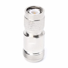 RF Coaxial Adapter TNC Male To N Female Connector Zinc Alloy Between Series N-TNC 2024 - buy cheap