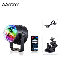 Luz de palco rgb led 5v, com som ativado por usb, luz laser de efeito de iluminação em palco, para dj, ktv, bola de discoteca, piscante para festa
