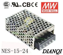 Original MEAN WELL power suply unit ac to dc 15W 24V 0.7A  MEANWELL power supply NES-15-24 2024 - buy cheap