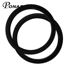 PONABET  60mm tubular 700C full carbon road rims with V shape 20/24 holes from China factory 2024 - buy cheap