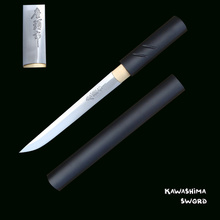 For Handmade ZATOICHI  Japanese Shirasaya Samurai Katana Tanto Real Sharp Sword 1045 Carbon Steel Letter Opener-Small Knives 2024 - купить недорого