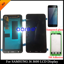 Pantalla LCD Super AMOLED probada para Samsung J6, J600F, J6, J600F/DS, montaje de digitalizador con pantalla táctil 2024 - compra barato