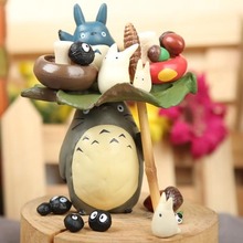 9cm Cute Totoro Cartoon Miyazaki Hayao My Neighbor Totoro Action Figure Collectible Model Toy Free Shipping 2024 - buy cheap